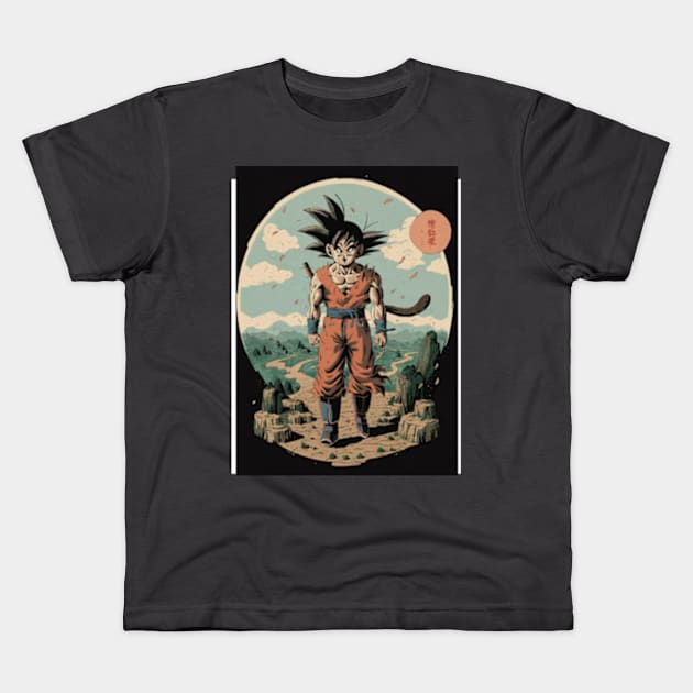 Goku Kids T-Shirt by TshirtMA